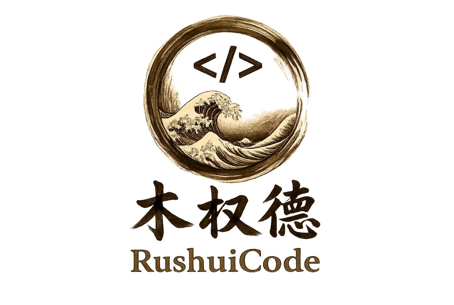 RushuiCode logo